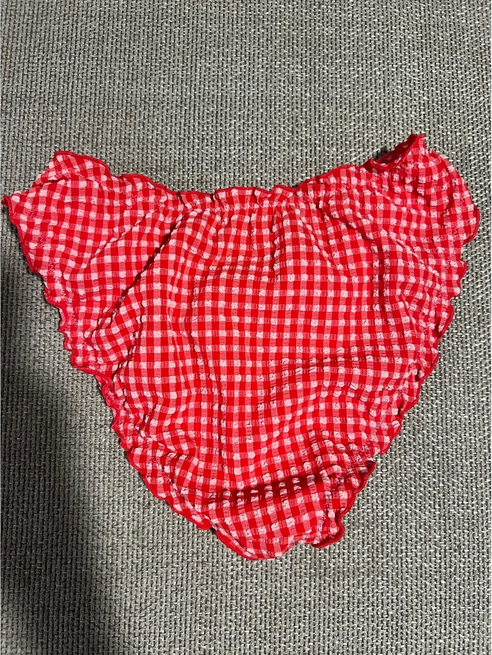 Wild Fable Red Gingham Bikini Bottoms